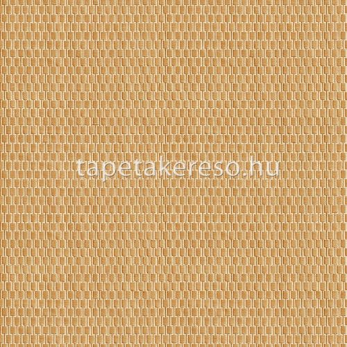 Design ID Wallstitch vlies, vinyl anyagú narancssárga színű geometriai modern tapéta