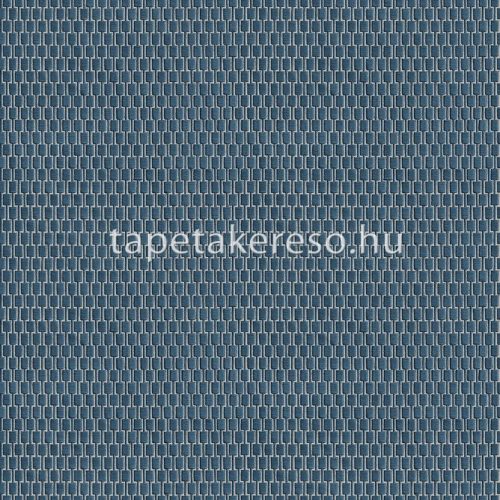 Design ID Wallstitch vlies, vinyl anyagú kék színű geometriai modern tapéta