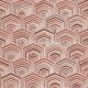 Design ID Wallstitch vlies, vinyl anyagú mályva, barna, csillámos színű geometriai modern tapéta