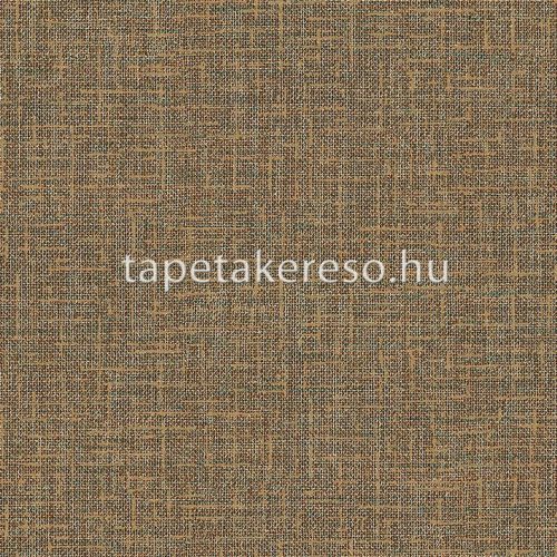 Design ID Embellish vlies, vinyl anyagú barna, arany színű textilhatású modern tapéta