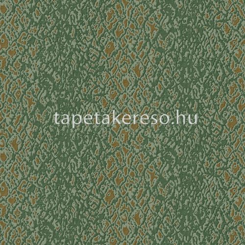 Design ID Embellish vlies, vinyl anyagú zöld, arany színű absztrakt, foltos modern tapéta