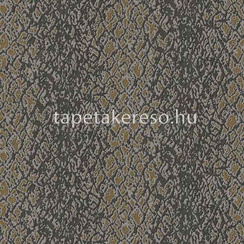 Design ID Embellish vlies, vinyl anyagú szürke, arany színű absztrakt, foltos modern tapéta