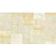 Khroma Wall Design 3 vlies anyagú sárga, szürke, arany színű márványos modern poszter