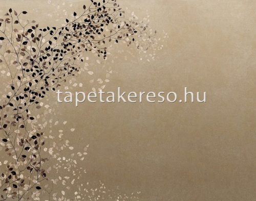 Khroma Wall Design 3 vlies, vinyl anyagú barna színű ágas, leveles modern poszter