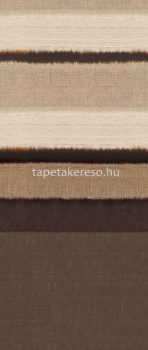 Khroma Wall Design 3 vlies, vinyl anyagú barna, beige színű csíkos modern poszter