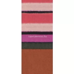   Khroma Wall Design 3 vlies, vinyl anyagú terrakotta, rózsaszín, pink színű csíkos modern poszter