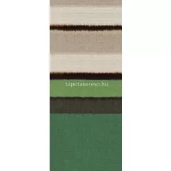   Khroma Wall Design 3 vlies, vinyl anyagú zöld, barna, fekete színű csíkos modern poszter