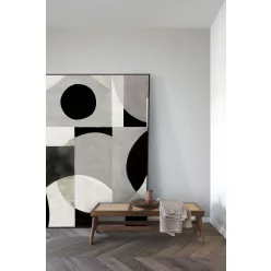   Khroma Aquila vlies anyagú fekete, szürke színű geometriai modern poszter