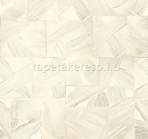 Khroma Rock vlies anyagú beige színű geometriai modern tapéta