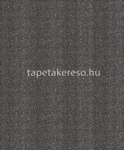 Khroma Aquila vlies anyagú fekete, szürke színű csíkos, chevron, textilhatású modern tapéta