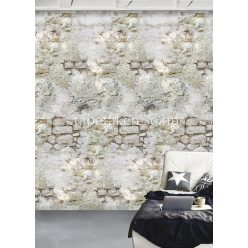   Behang Expresse COLOR CHOC vlies anyagú fehér, szürke, beige színű vakolt, kőmintás gyerek poszter
