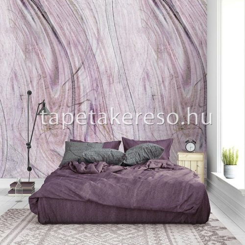 Behang Expresse NEW MATERIALS vlies anyagú rózsaszín, barna, szürke színű absztrakt modern poszter