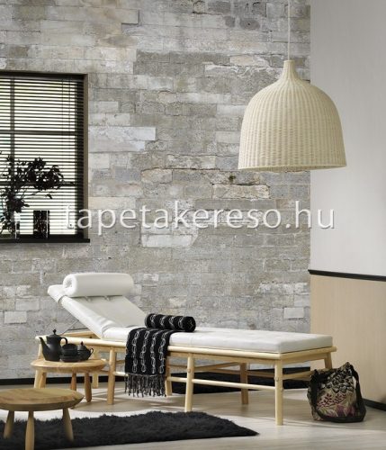 Behang Expresse NEW MATERIALS vlies anyagú szürke, beige színű köves modern poszter