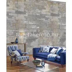   Behang Expresse NEW MATERIALS vlies anyagú szürke, beige színű köves modern poszter