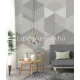 Behang Expresse Timeless vlies anyagú szürke, beige színű geometriai modern poszter