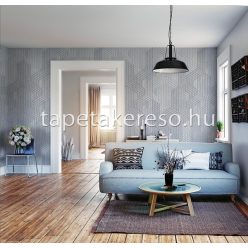   Behang Expresse Timeless vlies anyagú kék, szürke színű geometriai modern poszter