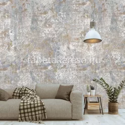   Behang Expresse Passion for Materials vlies anyagú fehér, barna, kék, szürke színű csempe, keleties, koptatott modern, indusztriális poszter