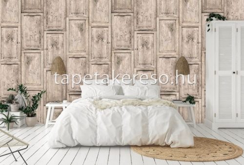 Behang Expresse Passion for Materials vlies anyagú beige, barna színű kazettás modern, indusztriális poszter