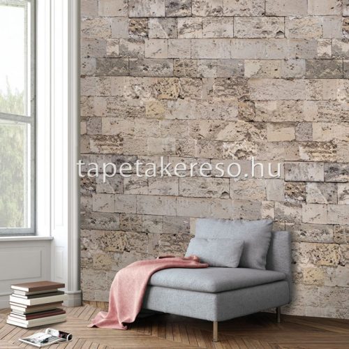 Behang Expresse Passion for Materials vlies anyagú homok, szürke színű kőmintás modern, indusztriális poszter
