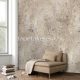 Behang Expresse Passion for Materials vlies anyagú barna, sárga színű repedezett modern, indusztriális poszter