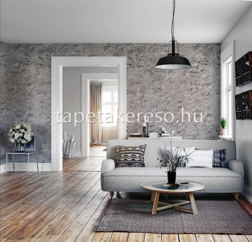 Behang Expresse Passion for Materials vlies anyagú beige, szürke színű koptatott, vakolt modern, indusztriális poszter