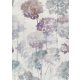 Behang Expresse Floral Utopia vlies anyagú szürke, lila, türkiz színű koptatott, virágos romantikus tapéta
