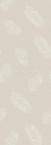 Behang Expresse Sofie & Junar vlies anyagú beige, fehér színű leveles gyerek poszter