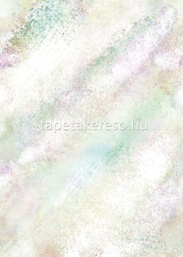 Behang Express Dreaming of Nature vlies anyagú fehér, zöld, lila színű foltos modern, natural, romantikus poszter