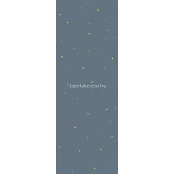   Behang Expresse Olive & Noah vlies anyagú kék, sárga színű csillagos gyerek tapéta