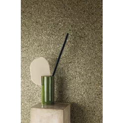   Khroma Rock vlies anyagú zöld színű kavics modern tapéta