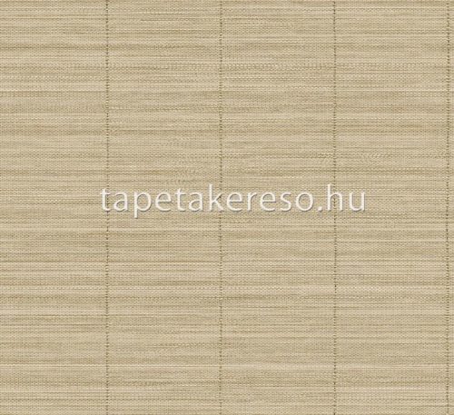 Khroma Joy vlies anyagú barna színű csíkos, szövethatású modern tapéta