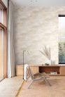 Khroma Lotus vlies anyagú beige, fehér színű absztrakt, foltos natural, modern tapéta