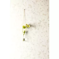   Khroma Lotus vlies anyagú fehér, beige színű növényes natural, modern tapéta