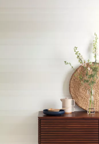 Khroma Lotus vlies anyagú fehér, beige színű csíkos natural, modern tapéta