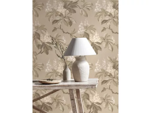 Fine Decor Ashdown An Archive Collection vlies anyagú, beige, barna, fehér színű, virágos, Modern tapéta