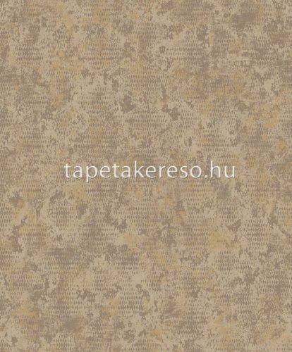 Prestige Mosaic vlies anyagú barna, arany színű foltos, koptatott modern tapéta
