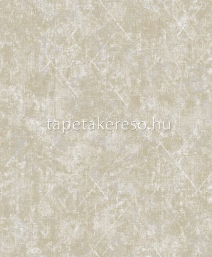 Prestige Mosaic vlies anyagú beige, arany színű geometriai, koptatott modern tapéta