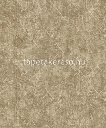 Prestige Mosaic vlies anyagú barna, arany színű geometriai, koptatott modern tapéta