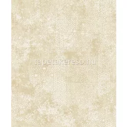   Prestige Mosaic vlies anyagú beige, fehér, arany színű geometriai, koptatott modern tapéta