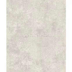   Prestige Mosaic vlies anyagú szürke, arany színű geometriai, koptatott modern tapéta