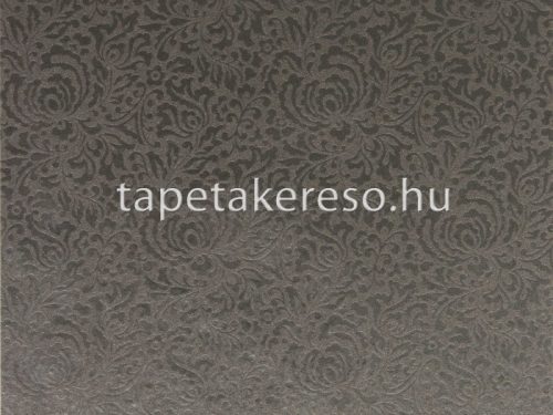 Omexco Minerals vlies anyagú barna, csillámos színű barokk, virágos modern tapéta