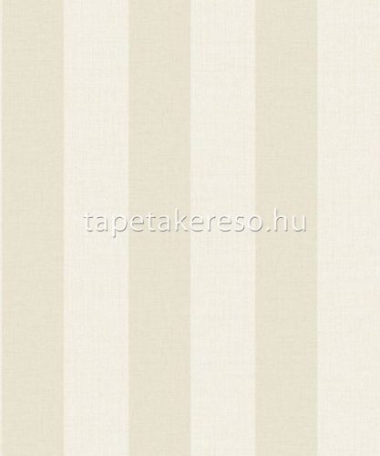 Grandeco Maison vlies, vinyl anyagú beige színű csíkos modern tapéta