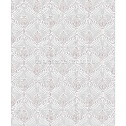   Khroma Othello vlies anyagú fehér, mályva színű art deco modern tapéta