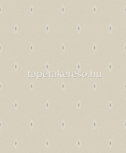 Khroma Othello vlies anyagú beige, fehér színű geometriai modern tapéta