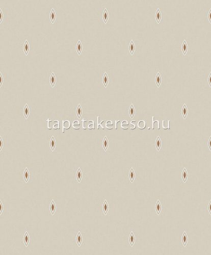 Khroma Othello vlies anyagú beige, bronz színű geometriai modern tapéta