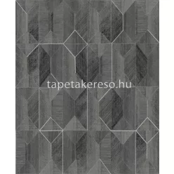   Khroma Prisma vlies anyagú szürke, fehér színű geometriai modern tapéta