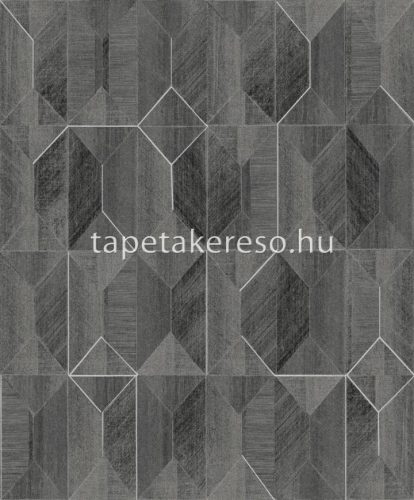 Khroma Prisma vlies anyagú szürke, fehér színű geometriai modern tapéta
