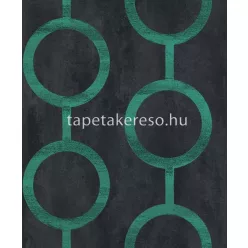   Khroma Prisma vlies anyagú kék, zöld színű geometriai modern tapéta
