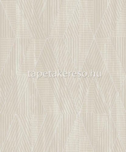 Khroma Prisma vlies anyagú beige színű geometriai modern tapéta