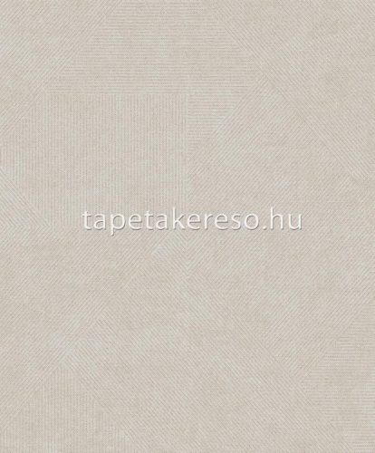 Khroma Prisma vlies anyagú beige színű struktúrált, geometriai modern tapéta